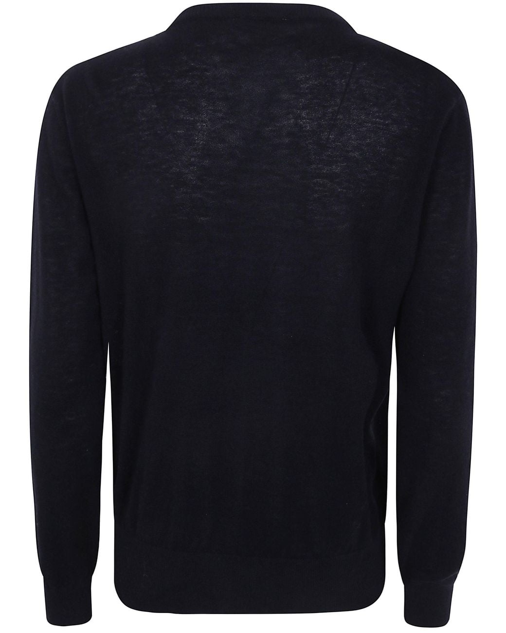 Nuur Blue Korean Double Breasted Cardigan
