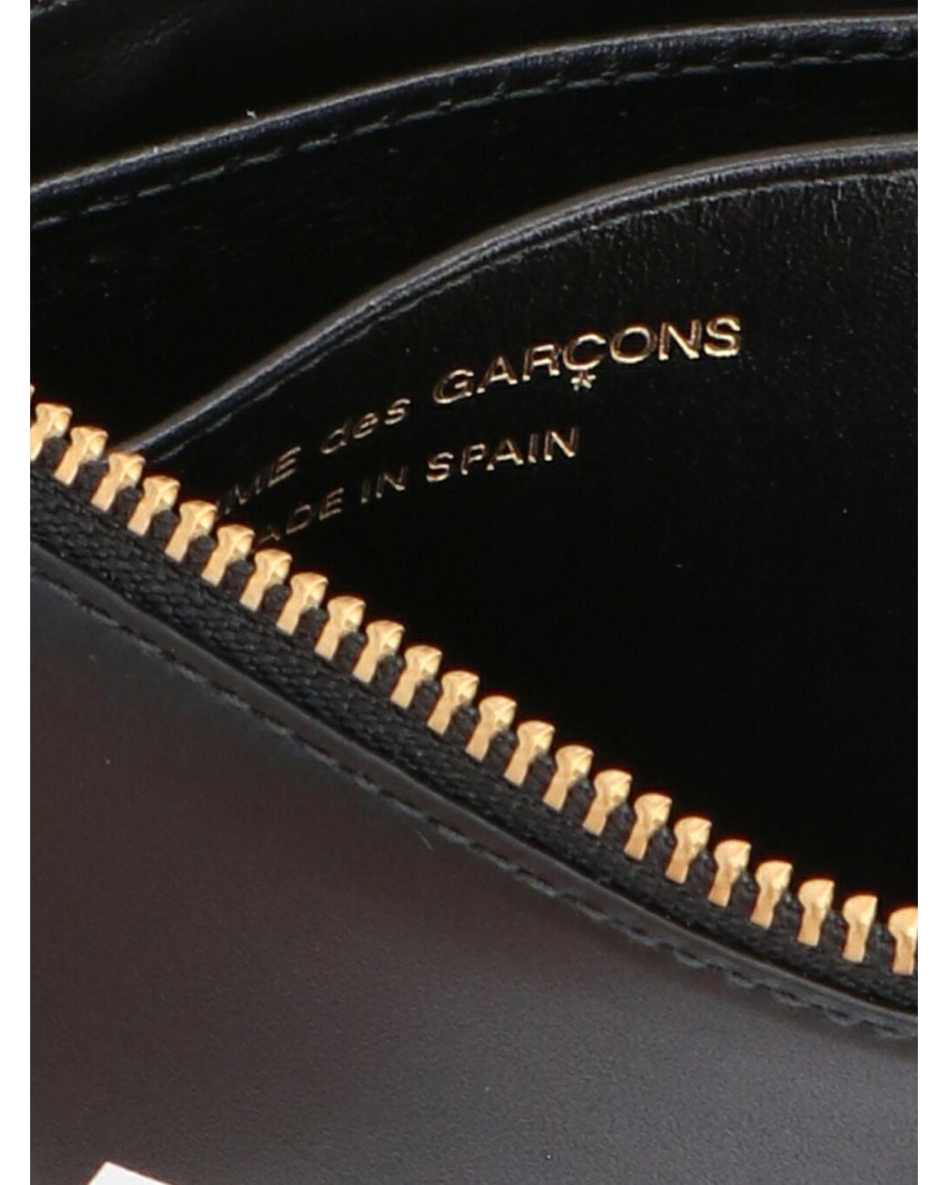 Comme des Garçons Black Wallet 'Huge Logo' Wallet