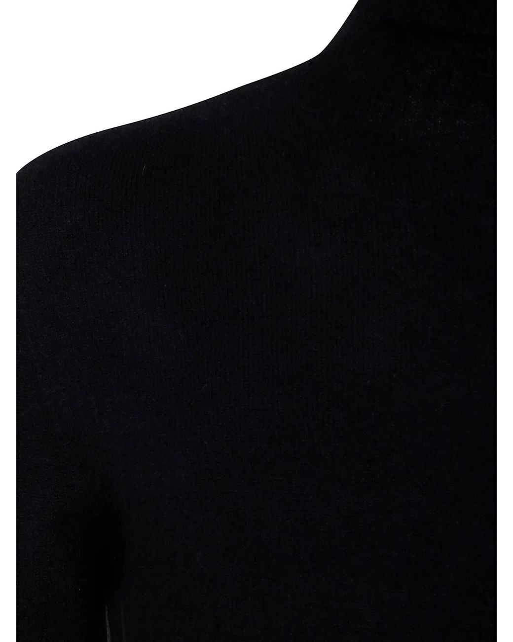 MD75 Black Cashmere Turtle Neck Sweater for men