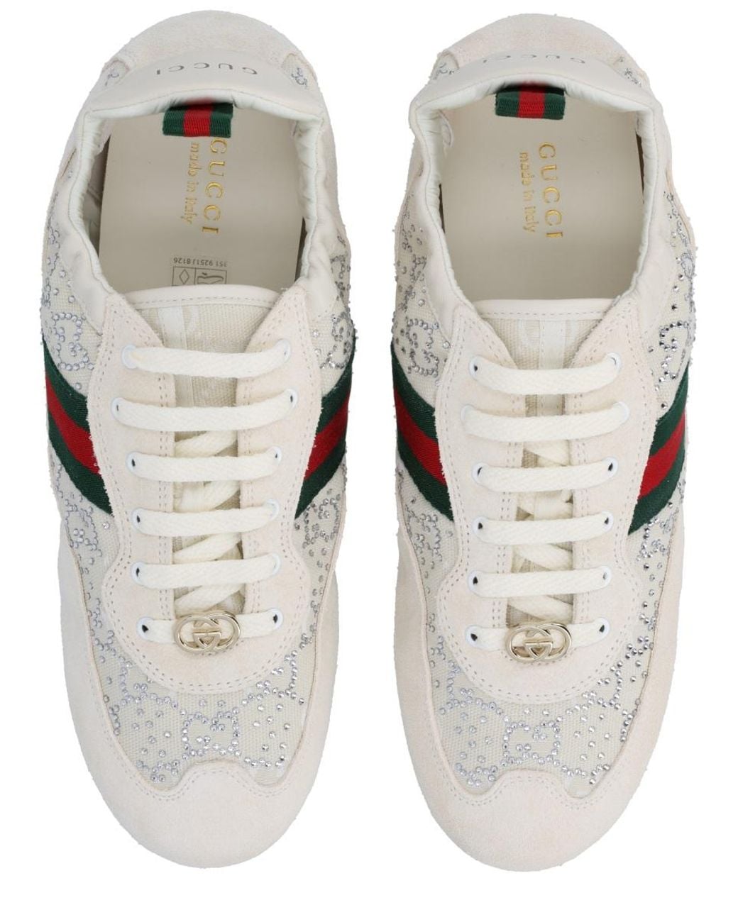Gucci White Shift Sneaker
