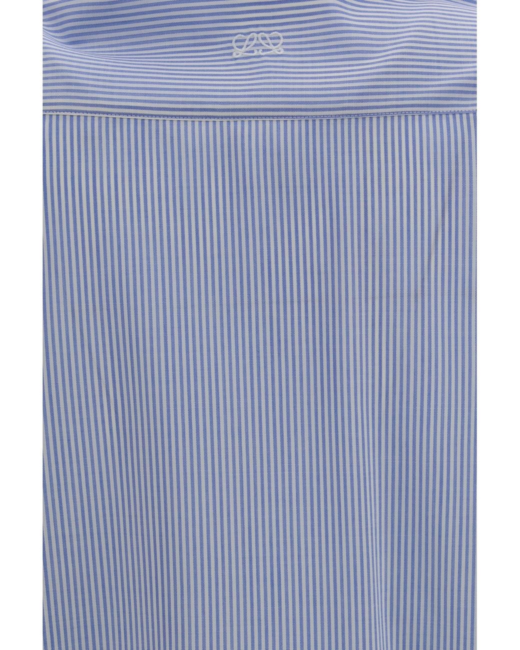 Loewe Blue Wool Shirt