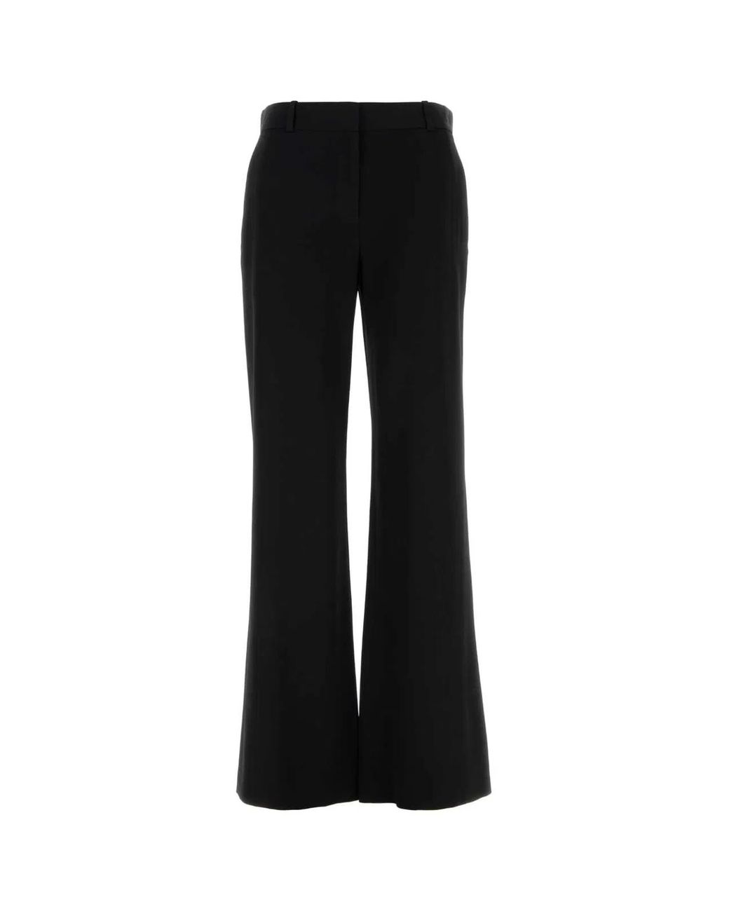 The Row Black Wool Coleman Pant