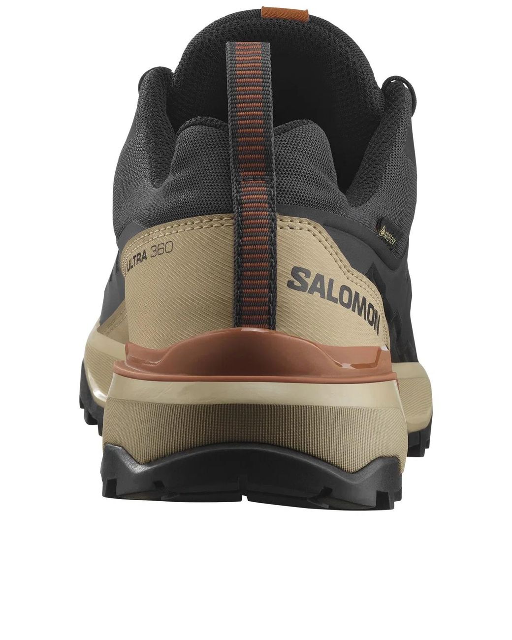 Salomon Brown Rugged Trail Running Shoes With Supportive Overlays for men