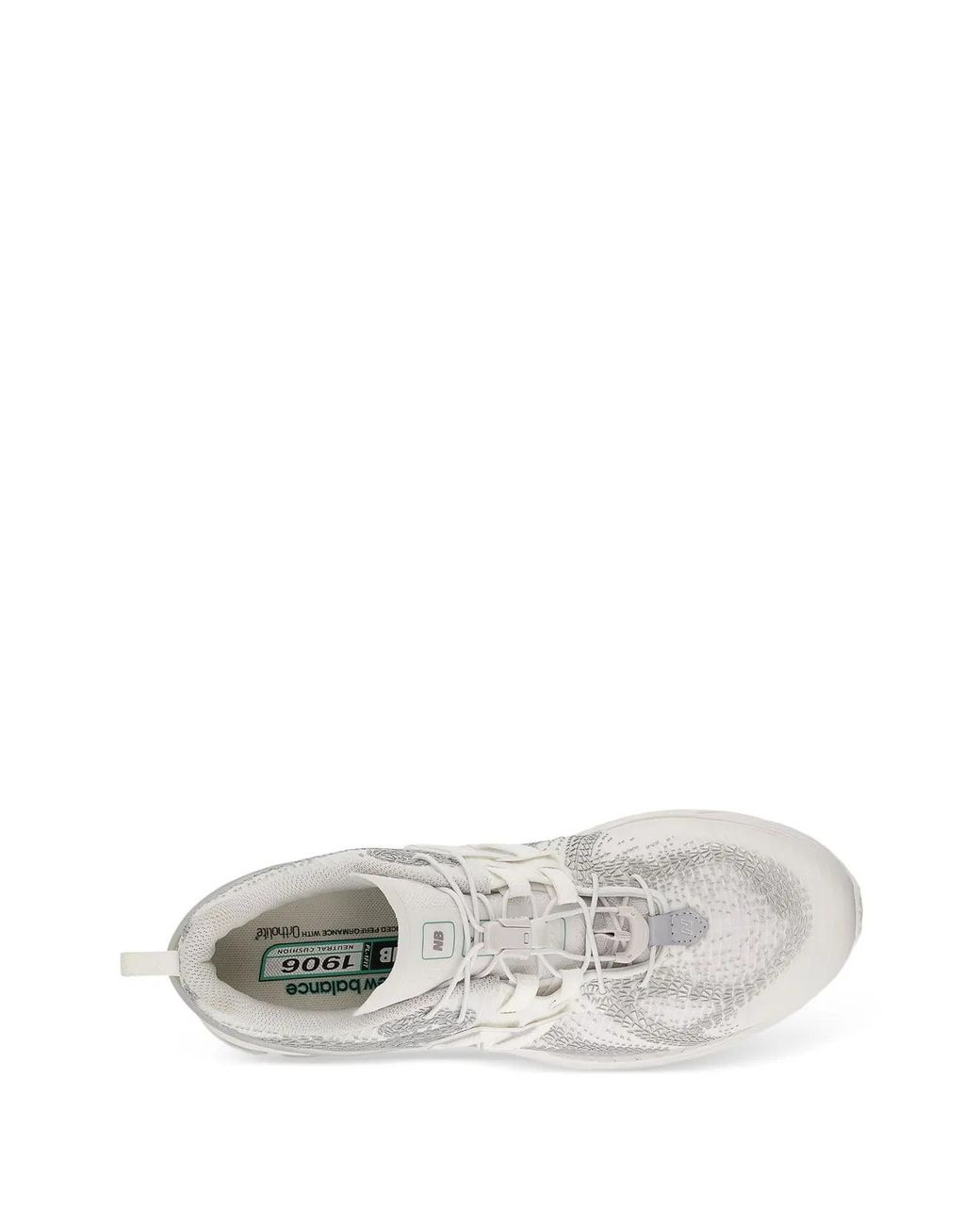 New Balance White Retro Sneakers for men