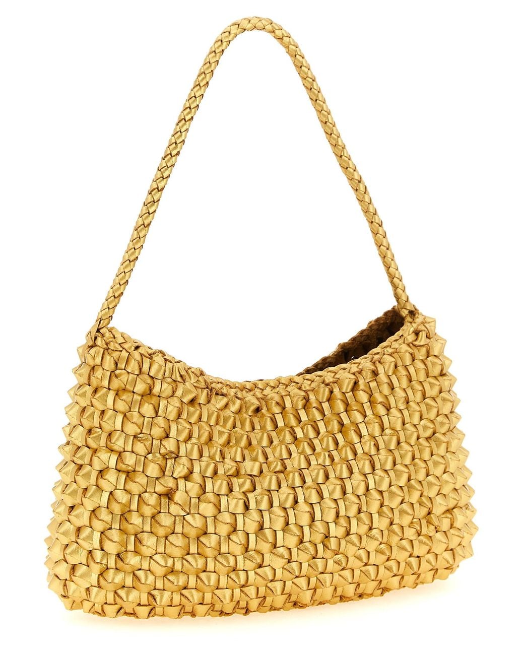 Dragon Diffusion Metallic 'Basil Cactus' Shoulder Bag