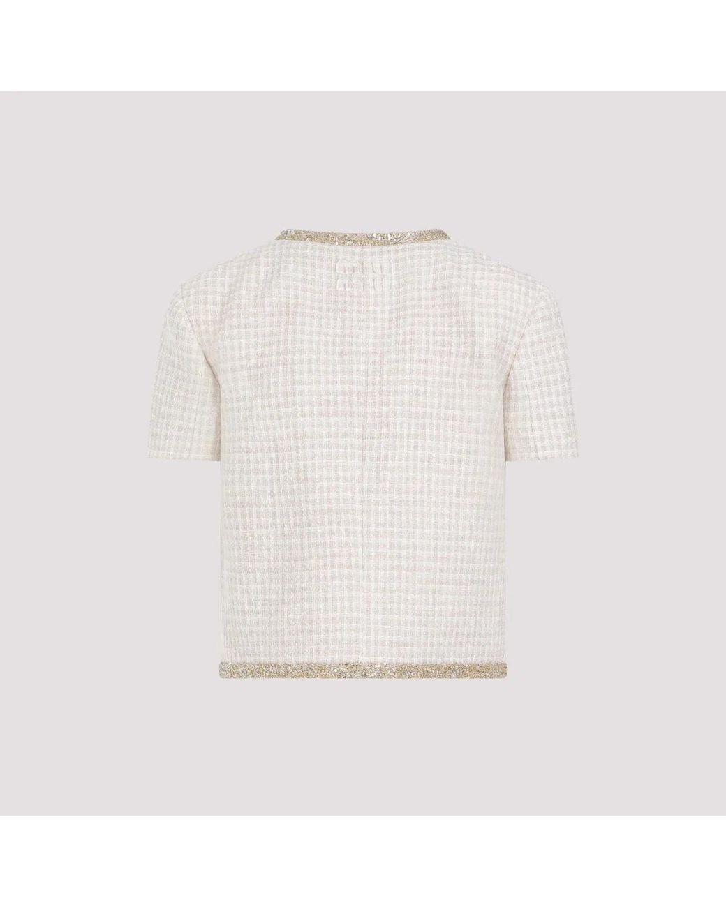 Miu Miu White Giacca