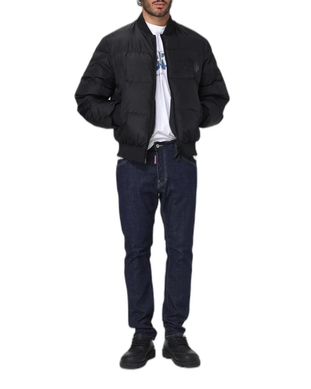 DSquared² Blue Pants 5 Pockets for men