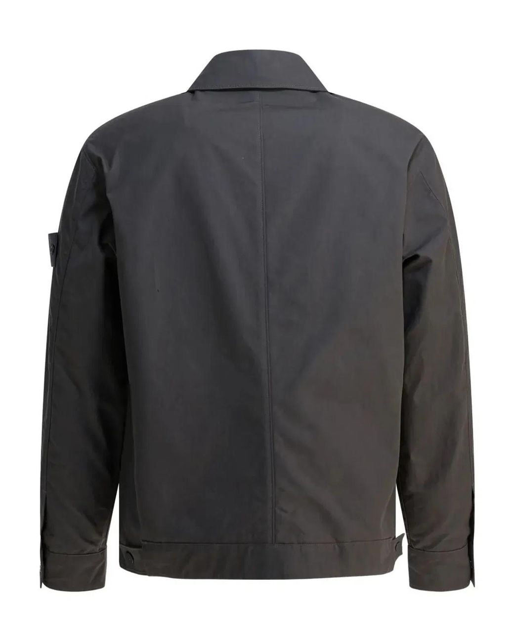 Stone Island Black Zip-Fastening Jacket for men