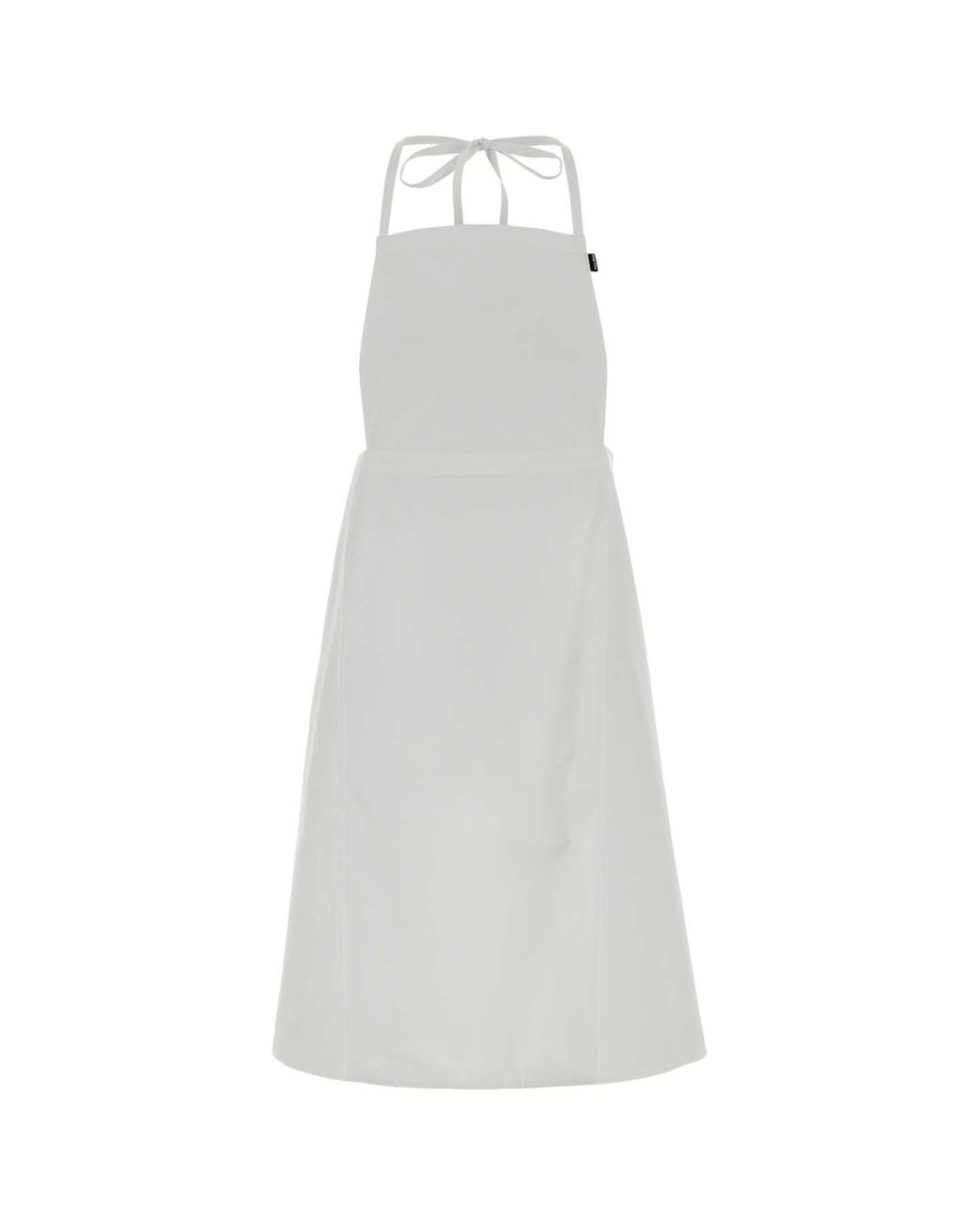 Miu Miu White Poplin Apron