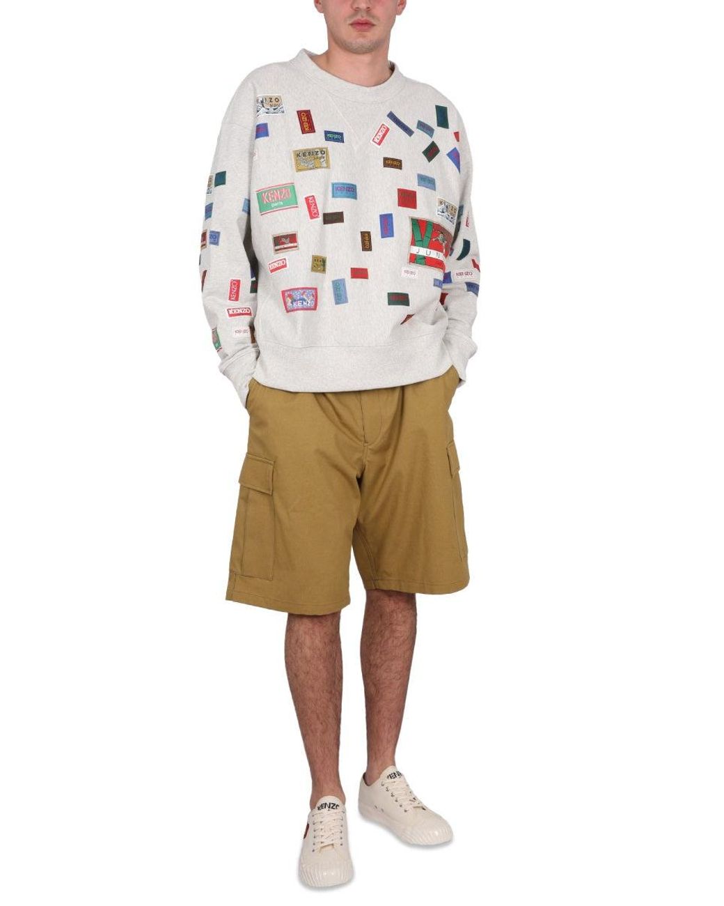 KENZO Natural Shorts for men