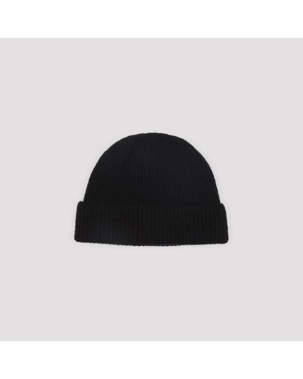 Prada Black Cashmere Hat for men