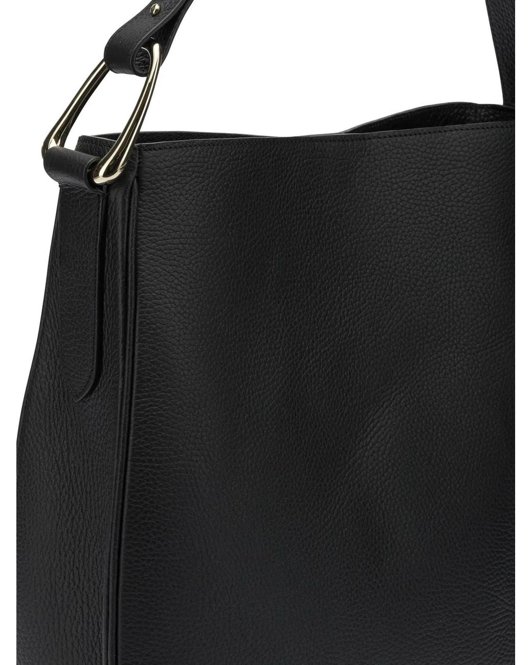 Le Tanneur Black Leather Crossbody Bags