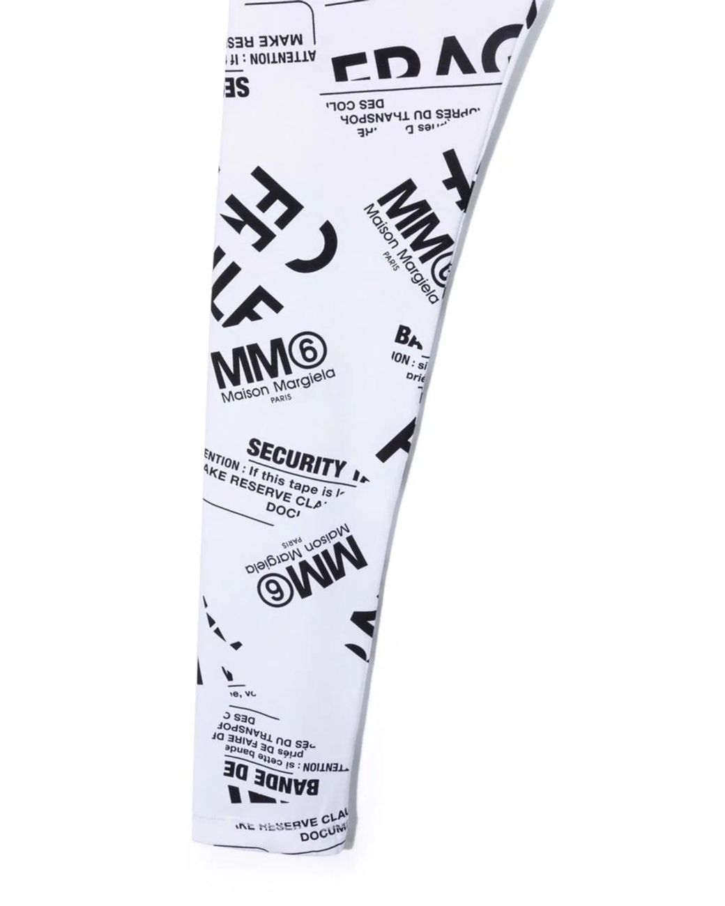 MM6 by Maison Margiela White Pantaloni