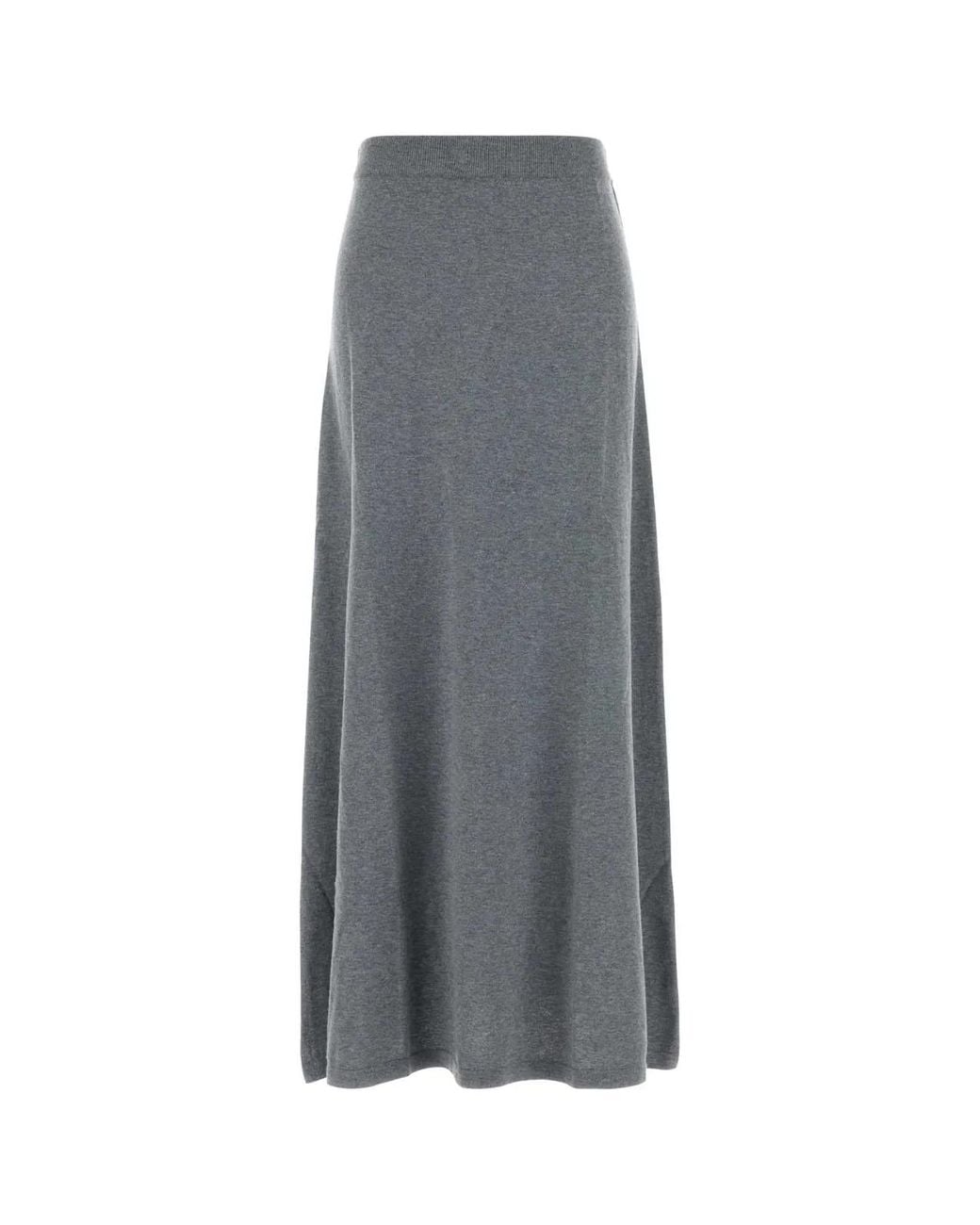 Lisa Yang Gray Adrienne Skirt