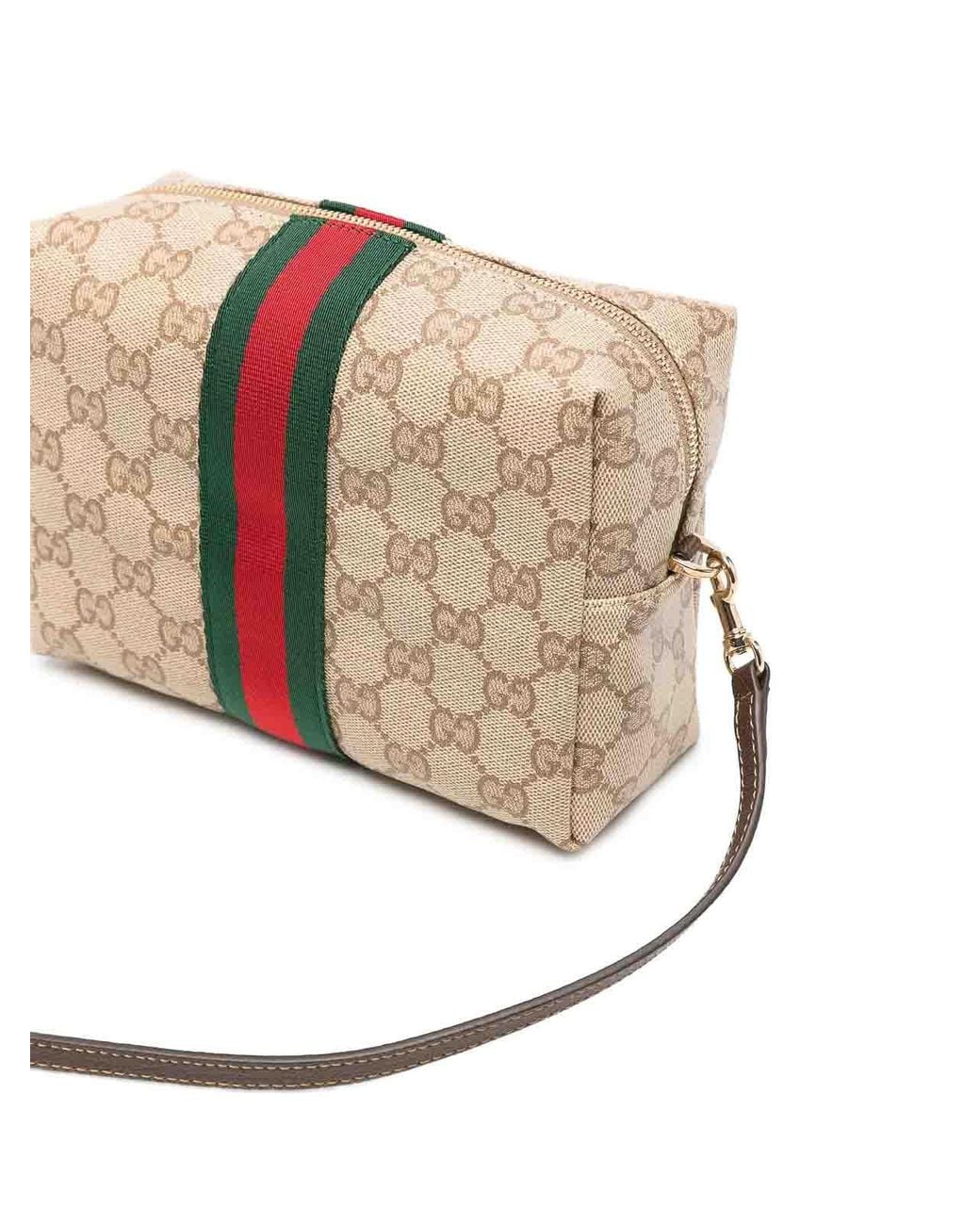 Gucci Natural Vinsanbr/Dkbr Mini Bag
