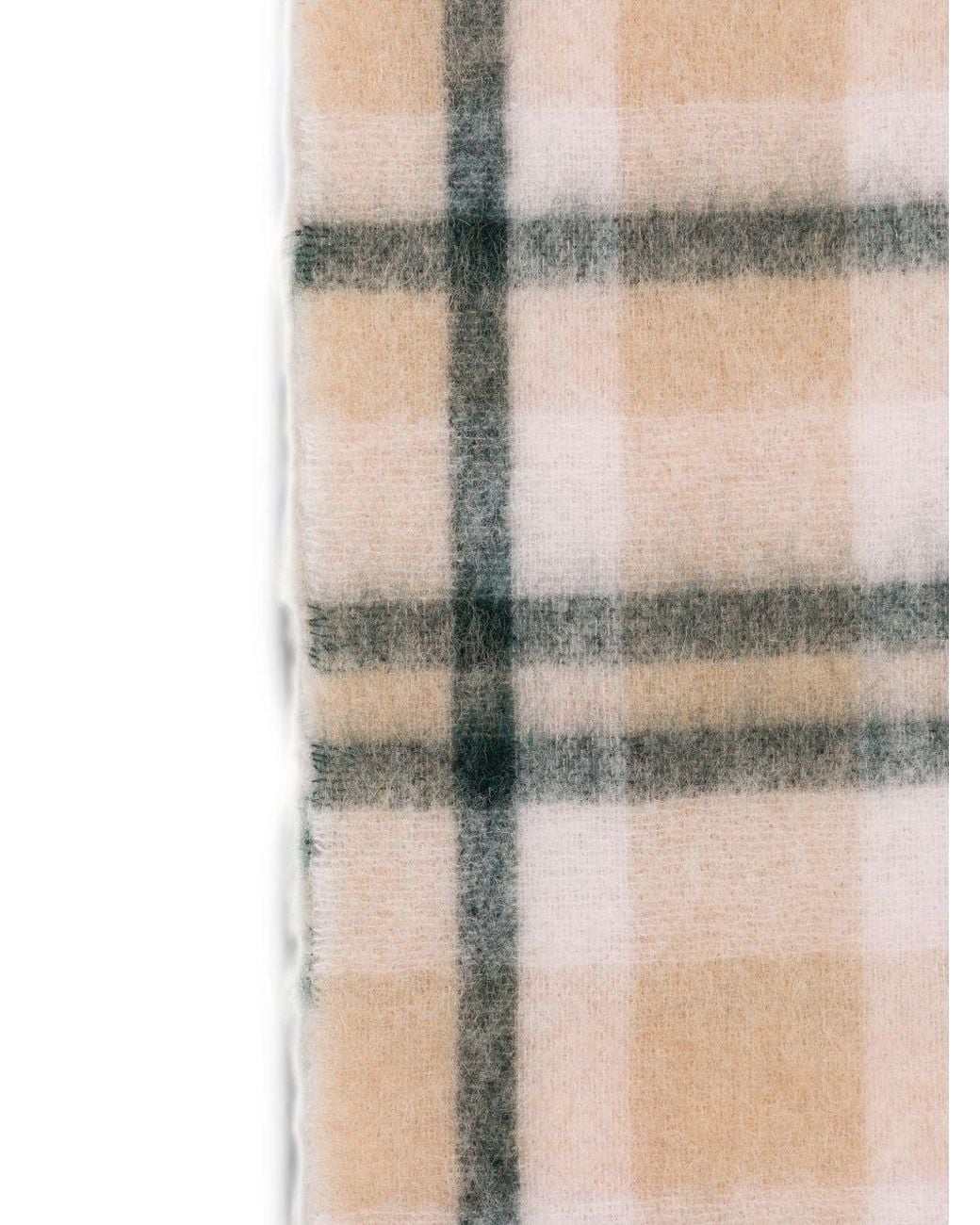 Closed White Wool Scarf
