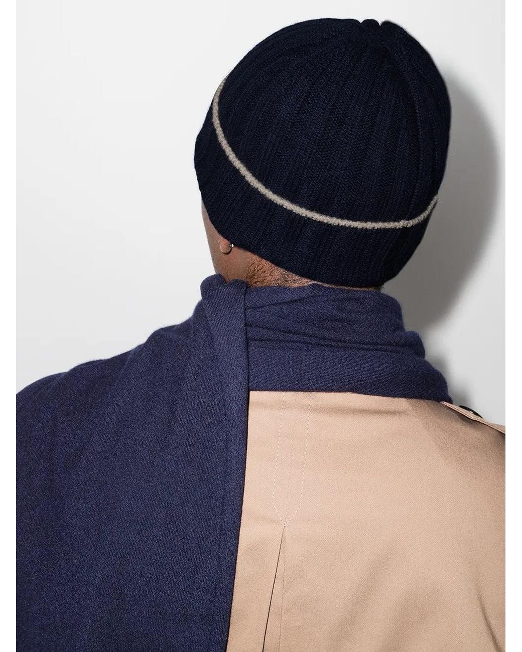 Brunello Cucinelli Blue Berretto for men