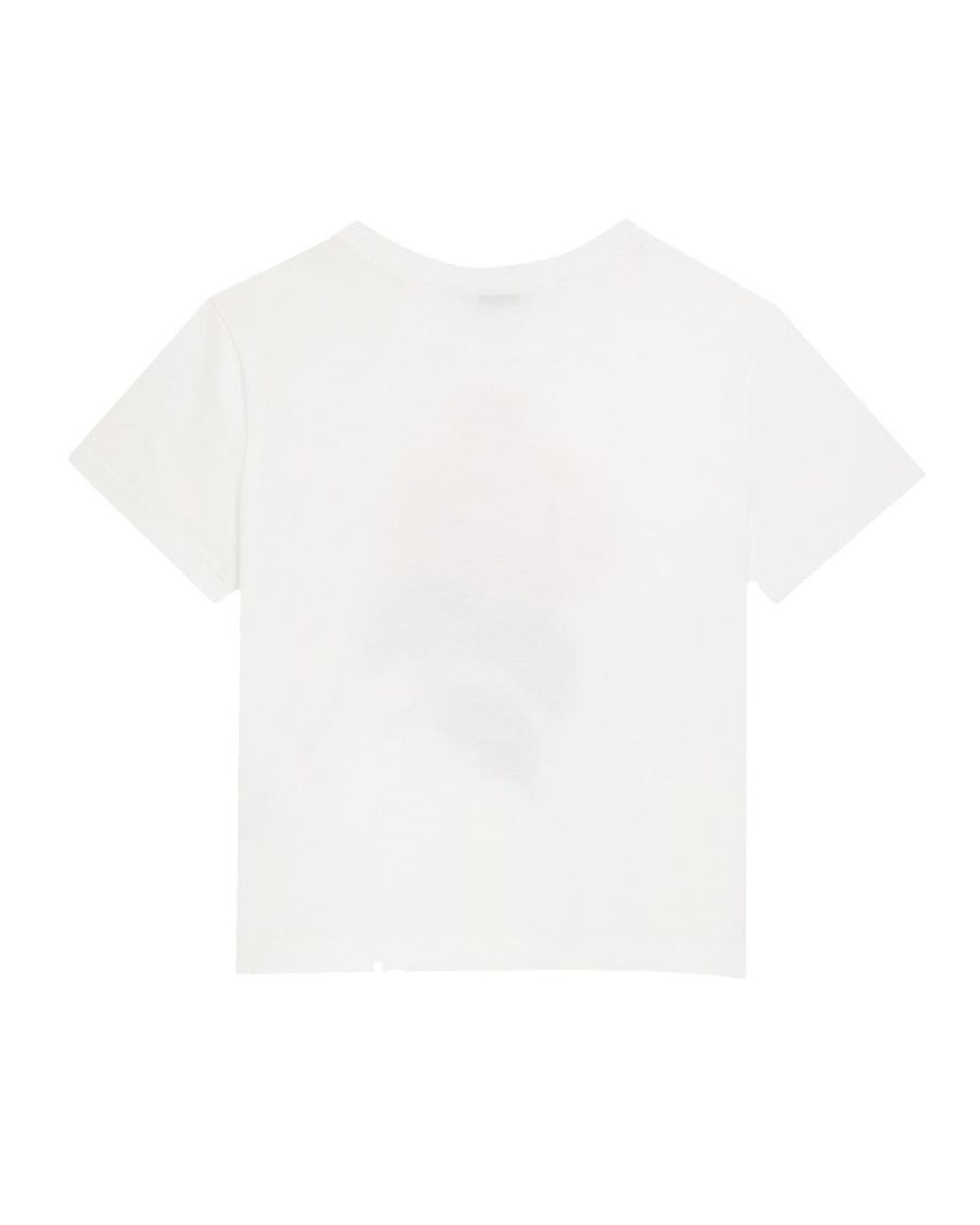 Dolce & Gabbana White Mini Kids Cotton T-Shirt