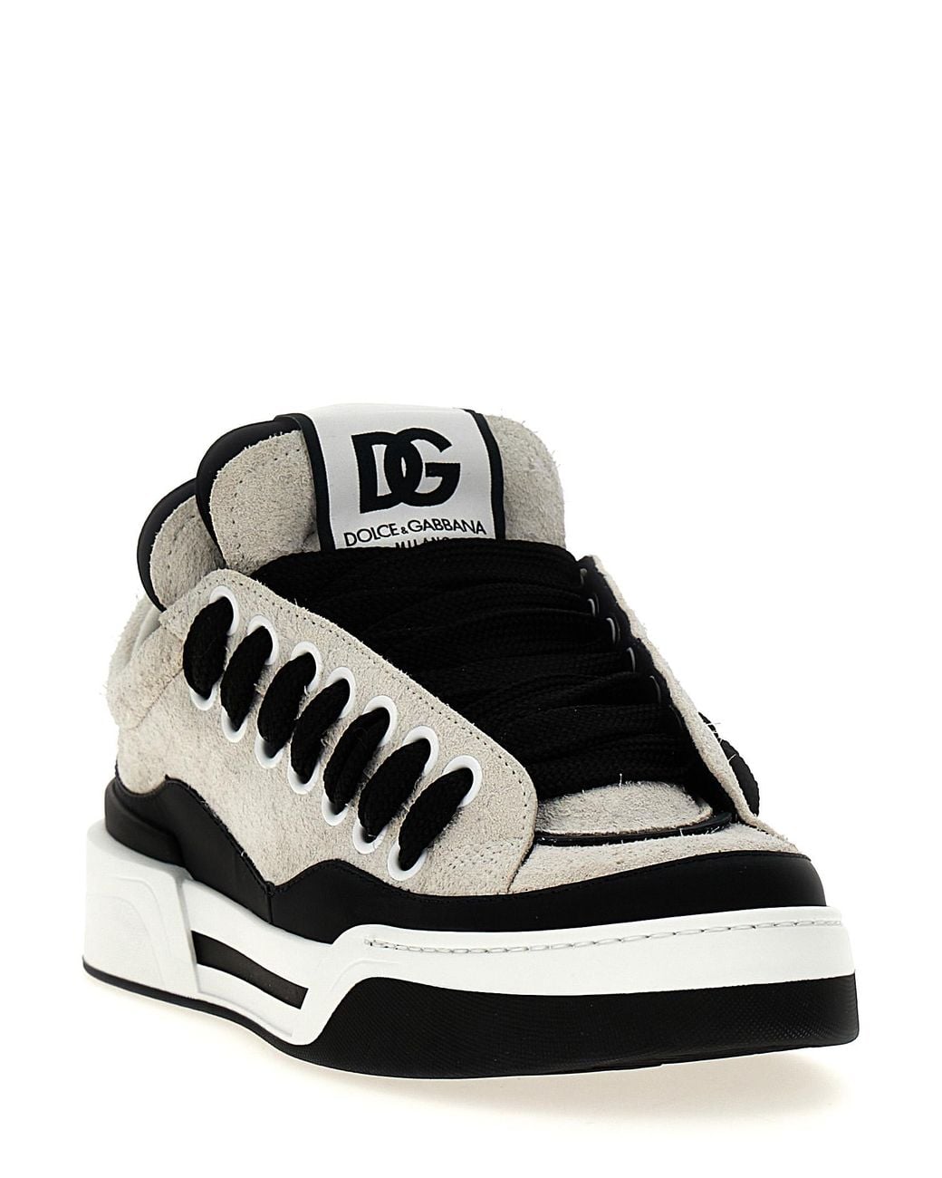 Dolce & Gabbana Black Dolce&Gabbana 'New Roma' Sneakers for men