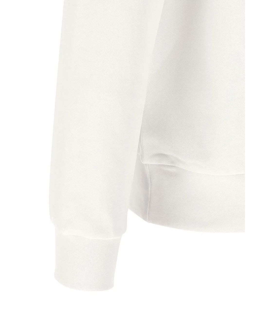 Lacoste White 'Coccodrillo' Sweatshirt for men