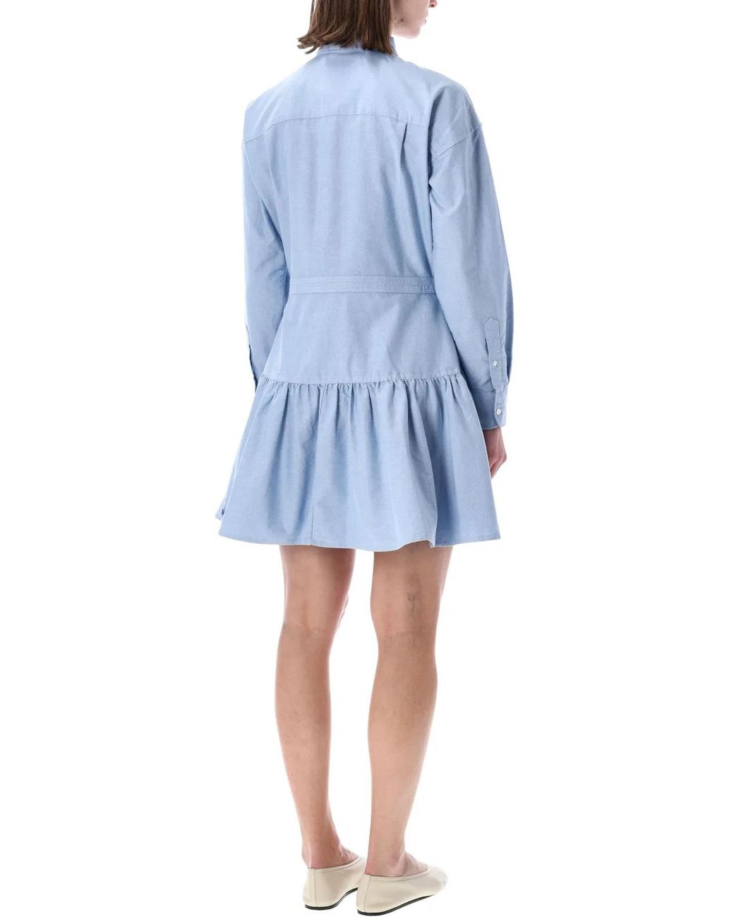 Polo Ralph Lauren Blue Oxford Cotton Shirt Dress