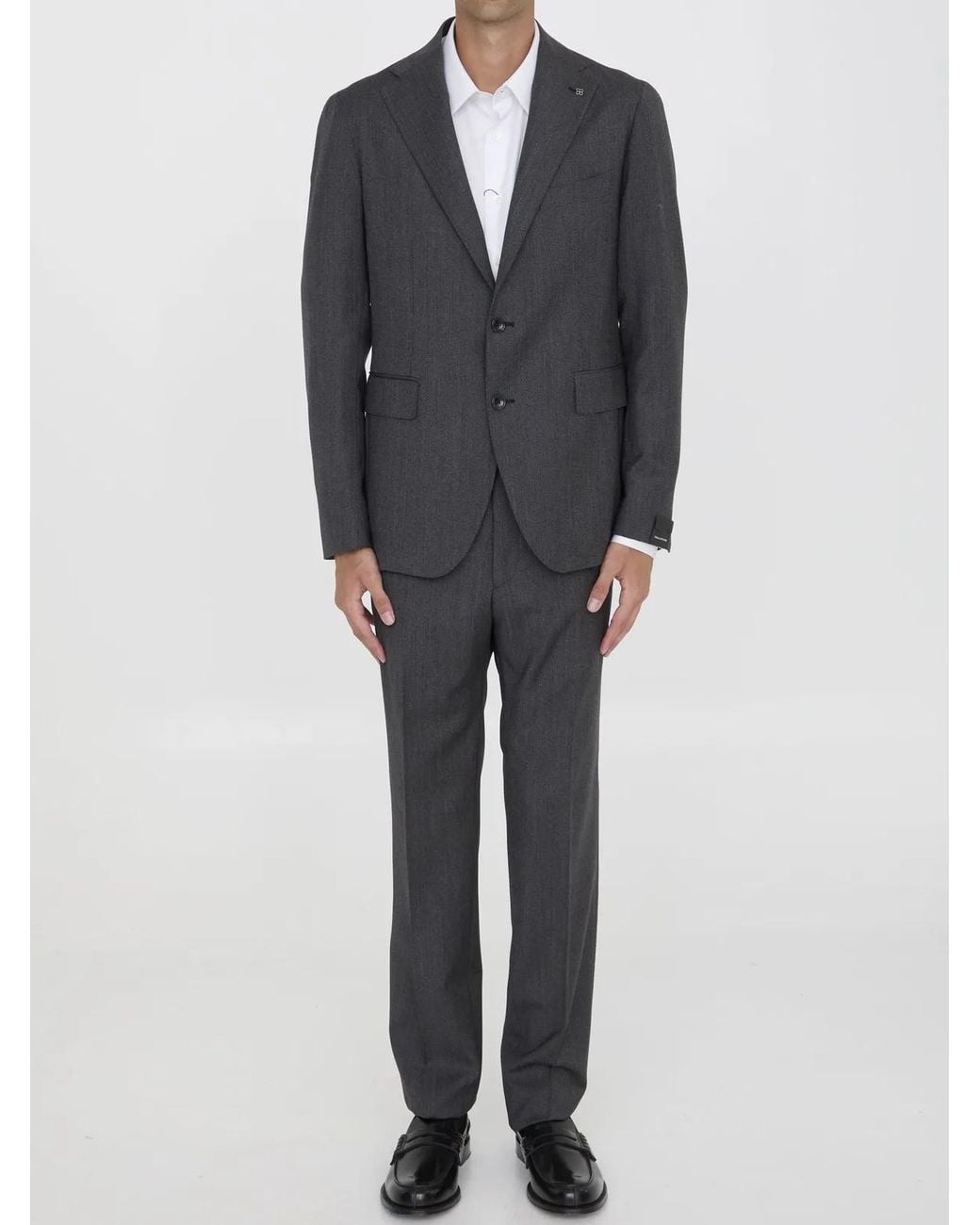 Tagliatore Gray Two-Piece Suit for men