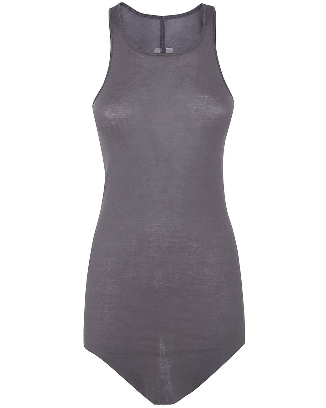 Rick Owens Gray "Basic Tank" Top