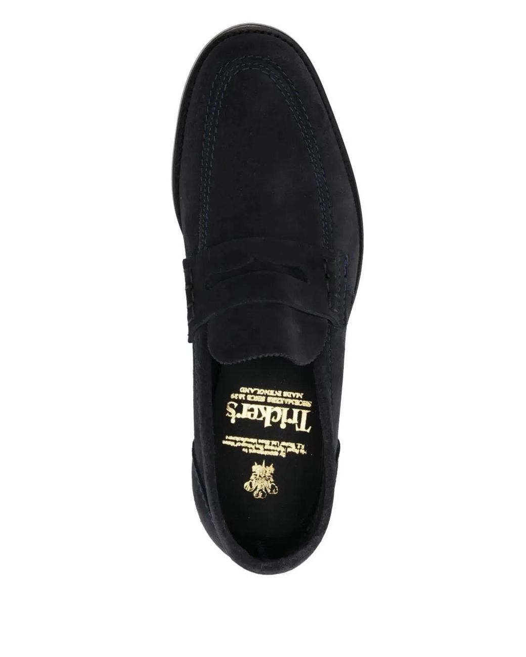 Tricker's Black Connaught Loafer for men