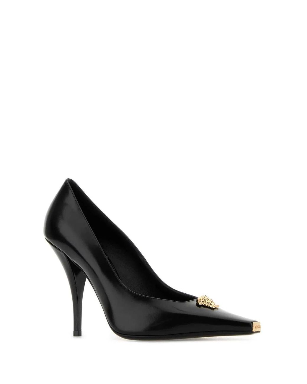 Versace Black Pump T.105 Calf Leather