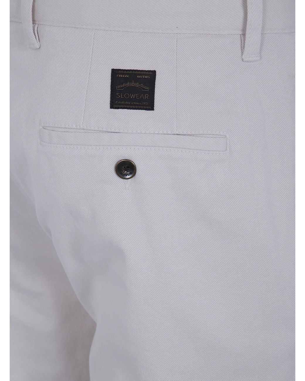 Incotex Gray Classic Regular Chino for men