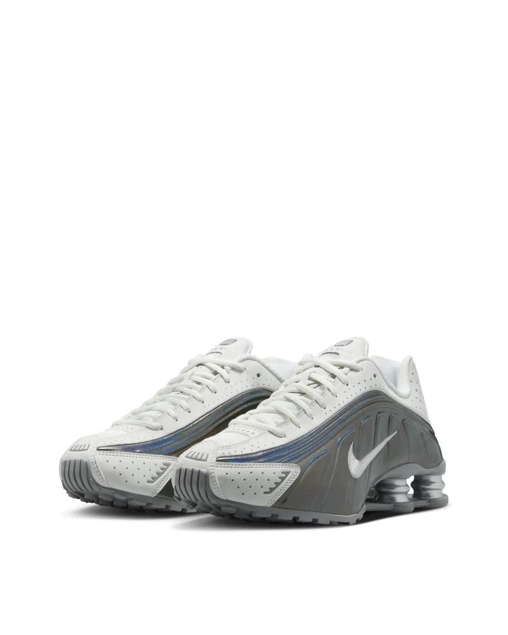 Nike Green Shox R4 Iridescent Sneakers