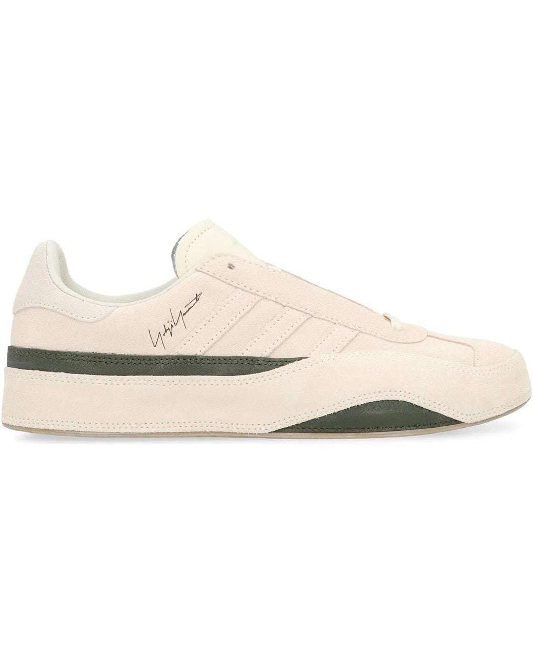 Y-3 Pink Gazelle Suede Low-Top Sneakers for men
