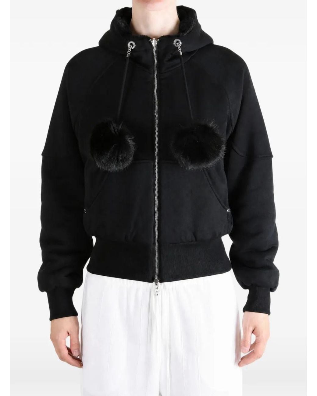 Moose Knuckles Black Oro Reversible Hoodie