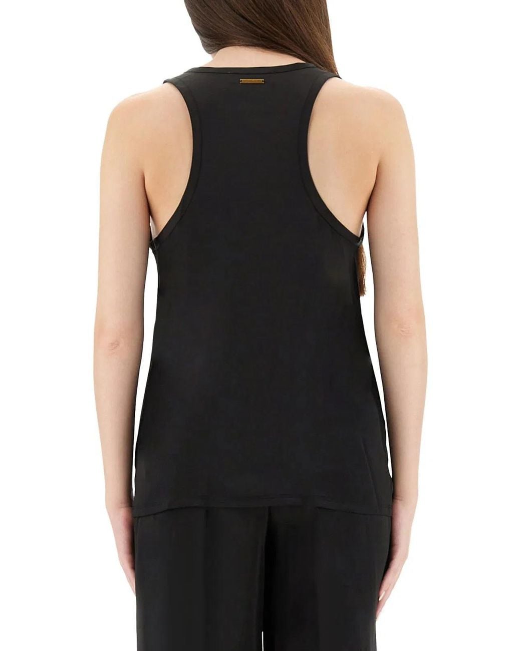 MICHAEL Michael Kors Black Rower Model Tank Top