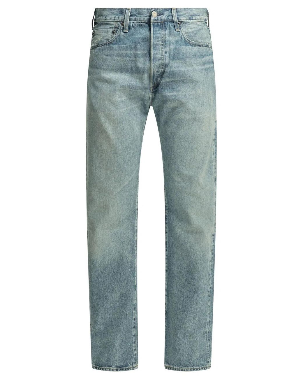 Levi's Blue "501 80S" Straight-Leg Jeans for men