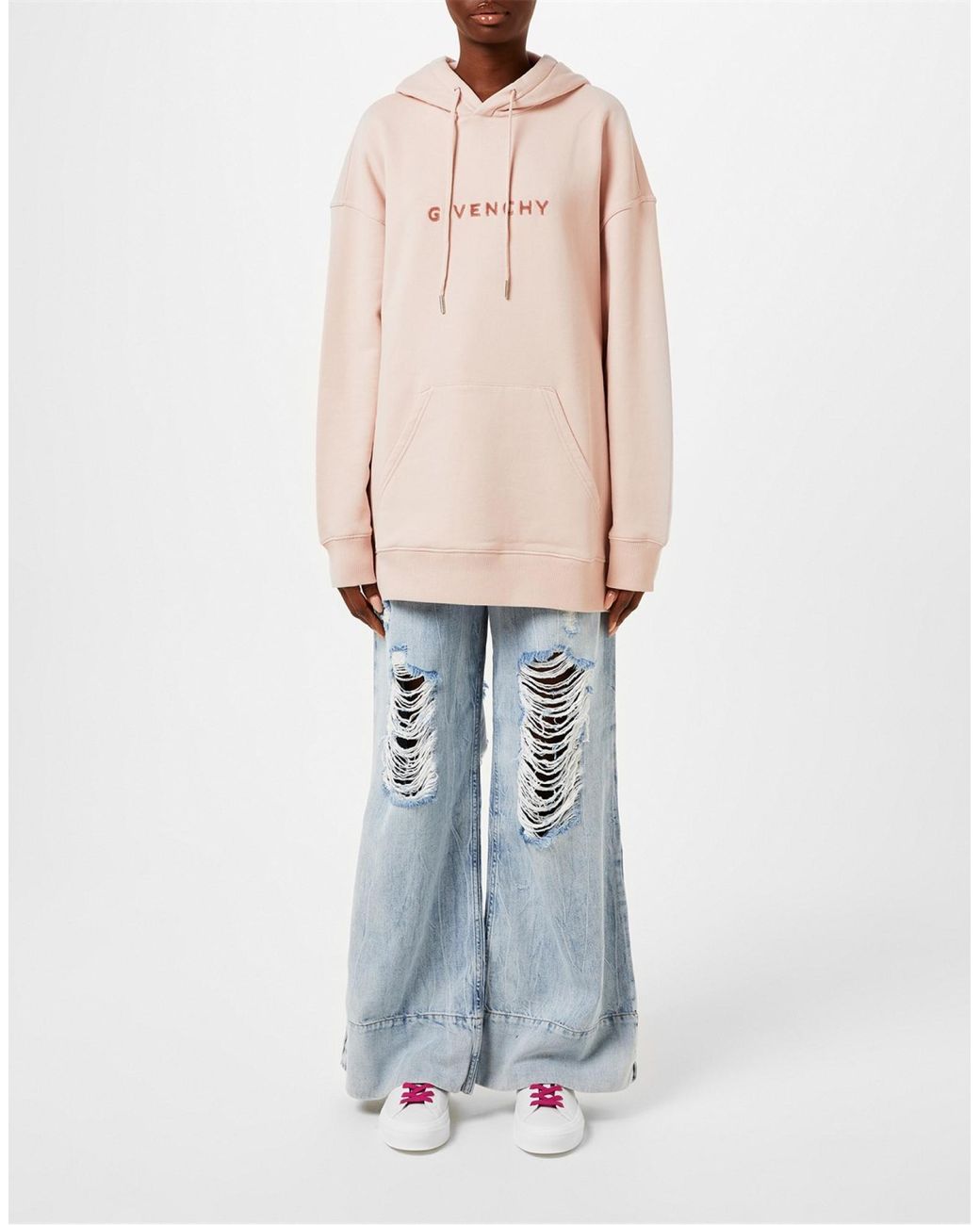 Givenchy White Sport Logo Sneakers