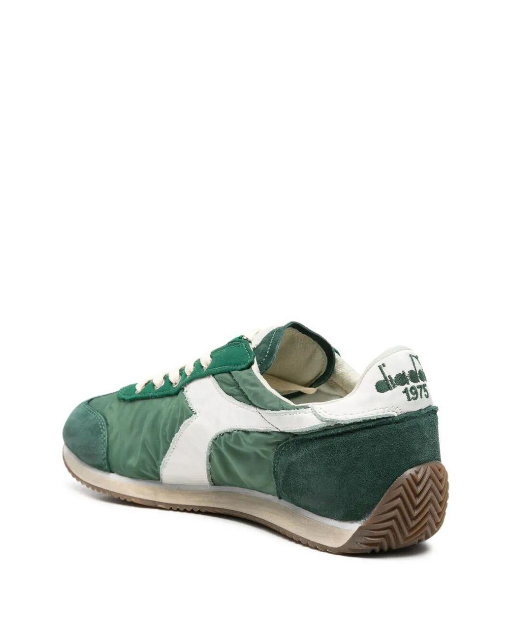 Diadora Green "Heritage Equipe Vela Sw" Vintage Sneakers for men