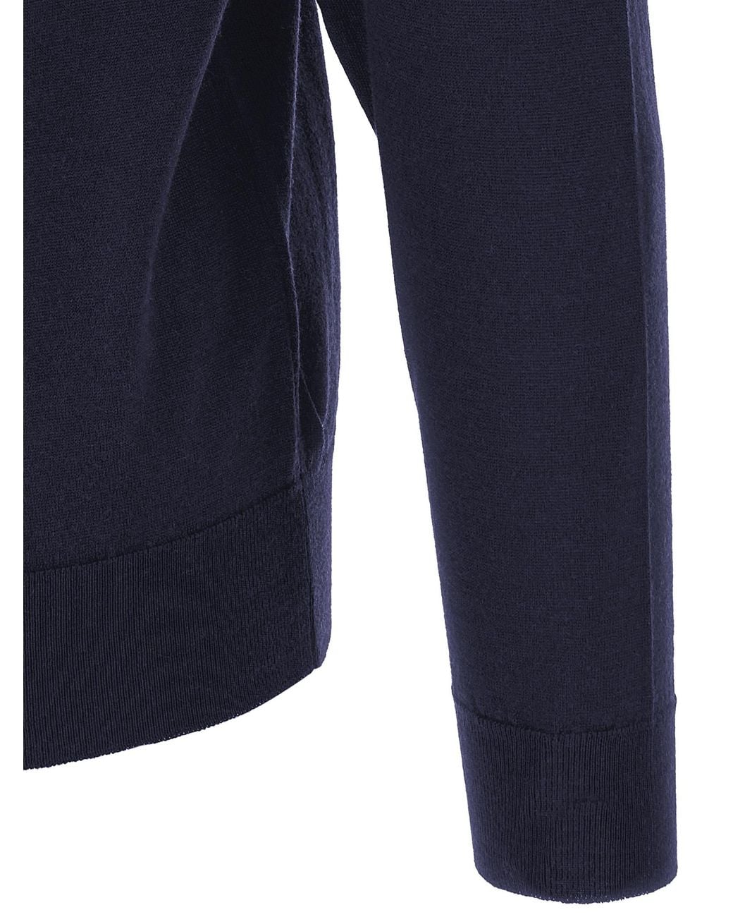John Smedley Blue 'Bradrick' Cardigan for men