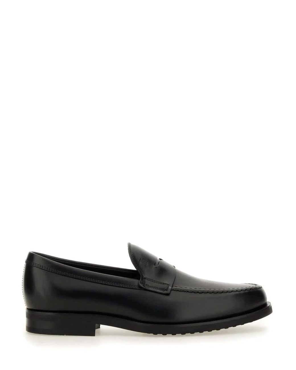 Tod's Black Classic Leather Loafer For for men