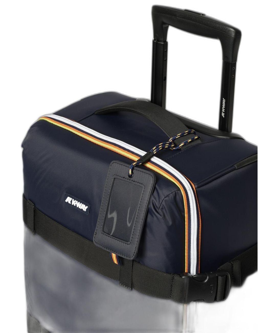 K-Way Black Wheeled Travel Bag Blossac S for men