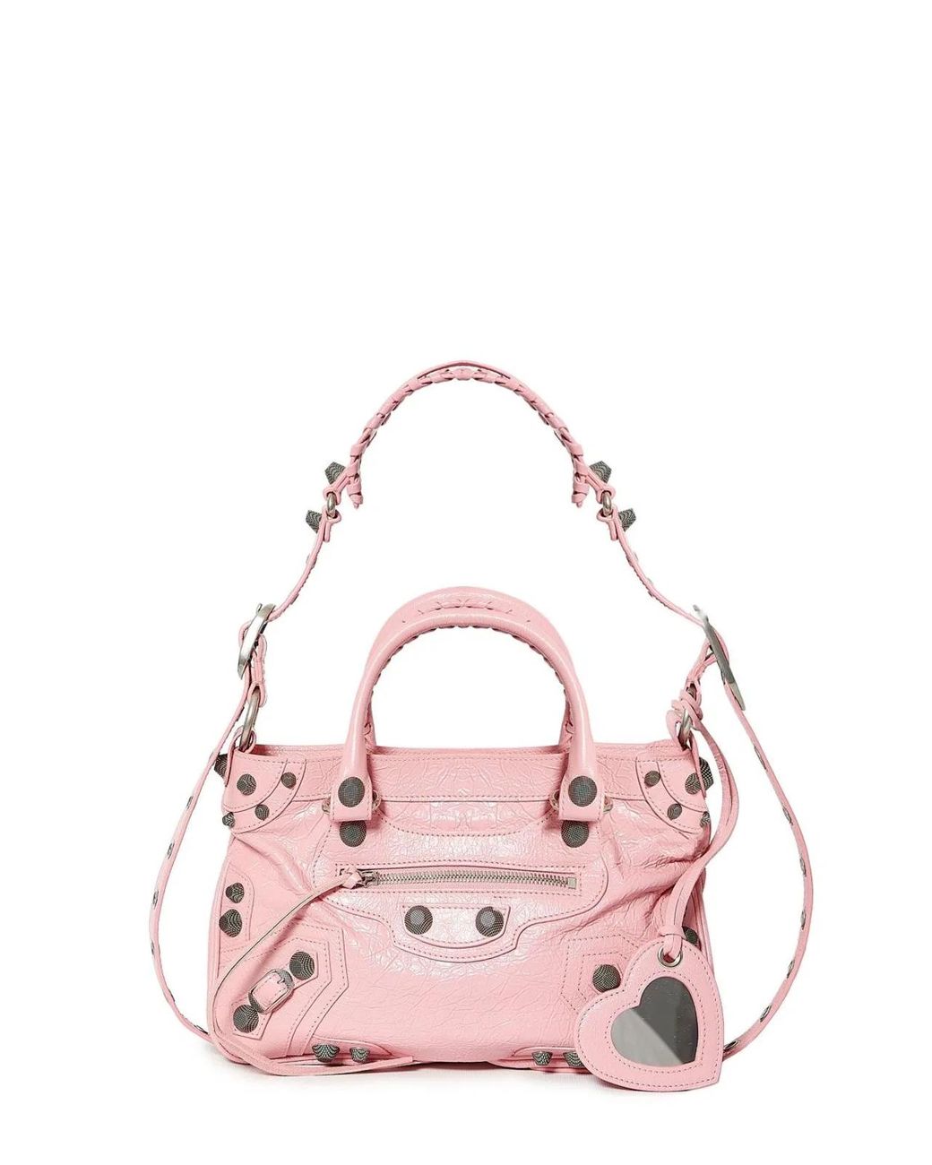 Balenciaga Pink Nappa Leather Neo Cagole Tote M Handbag