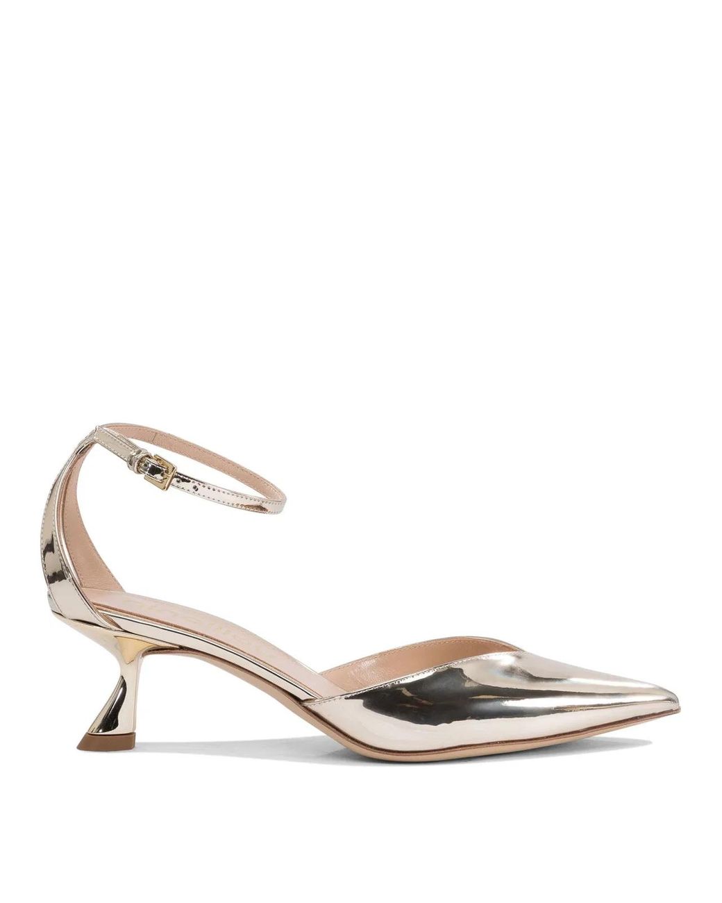 Ninalilou White Rubber Heeled Shoes
