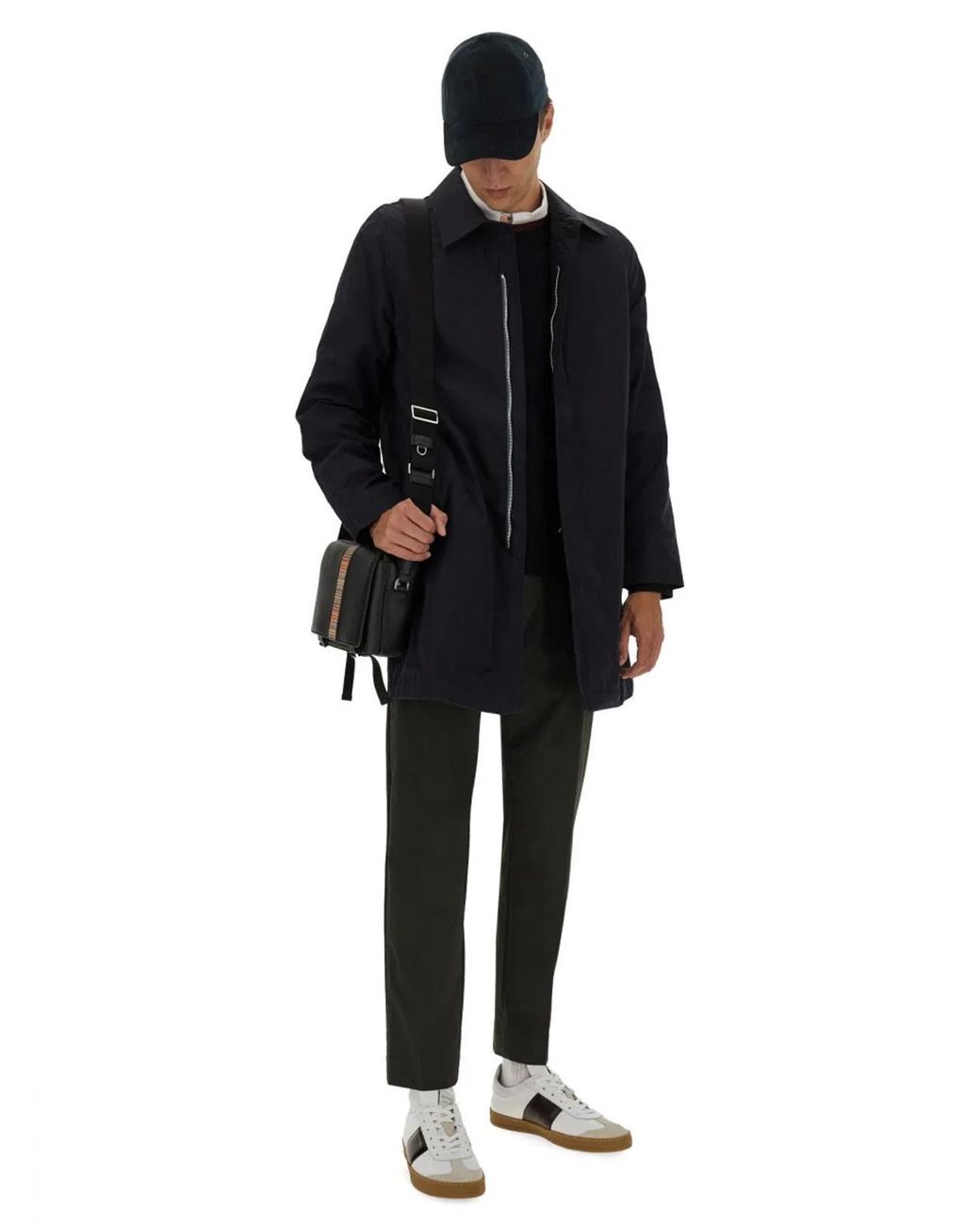 Paul Smith Blue Ps Paul Smith Cotton Nylon Trenches for men
