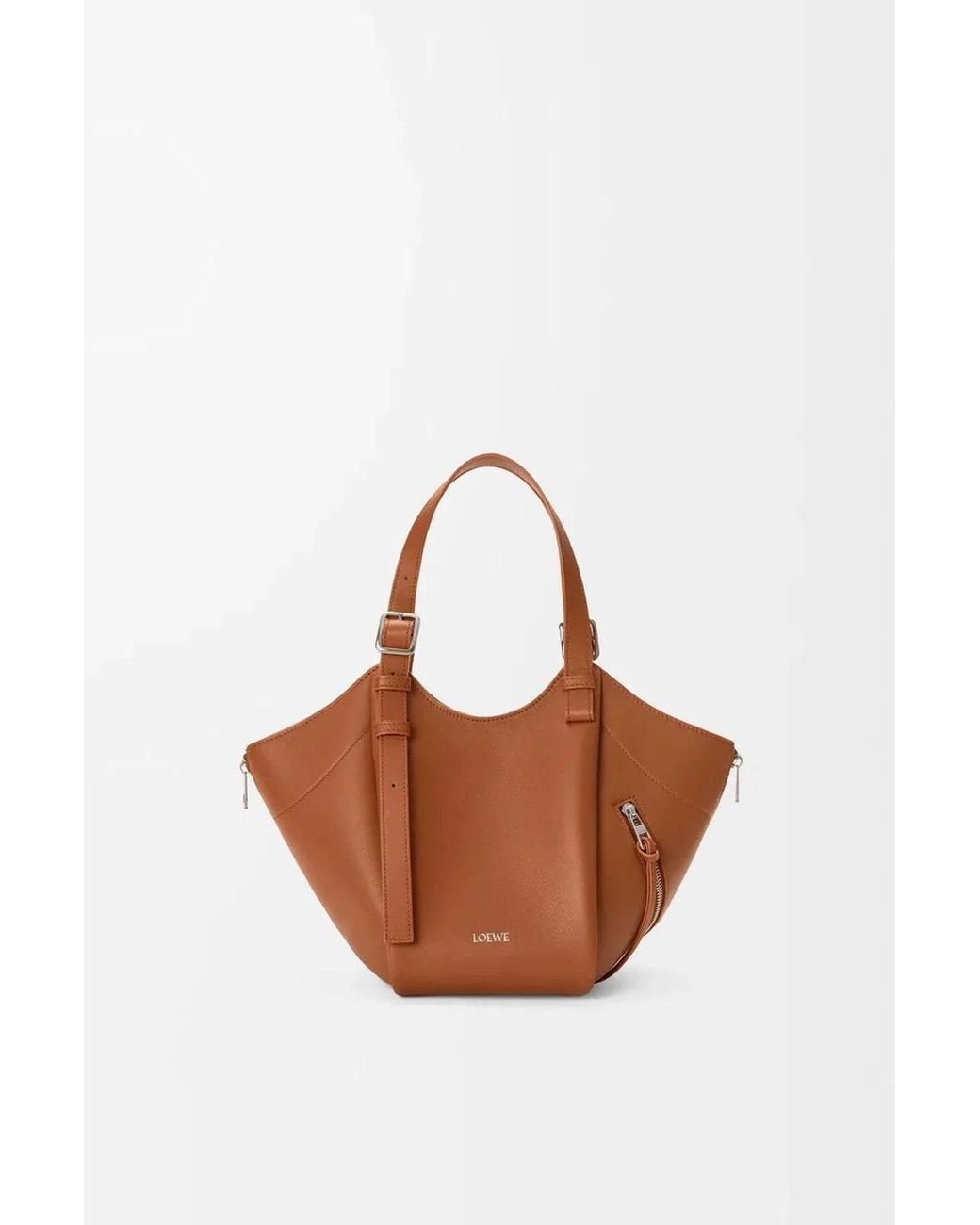 Loewe Multicolor Hammock Flip Leather Tote Bag