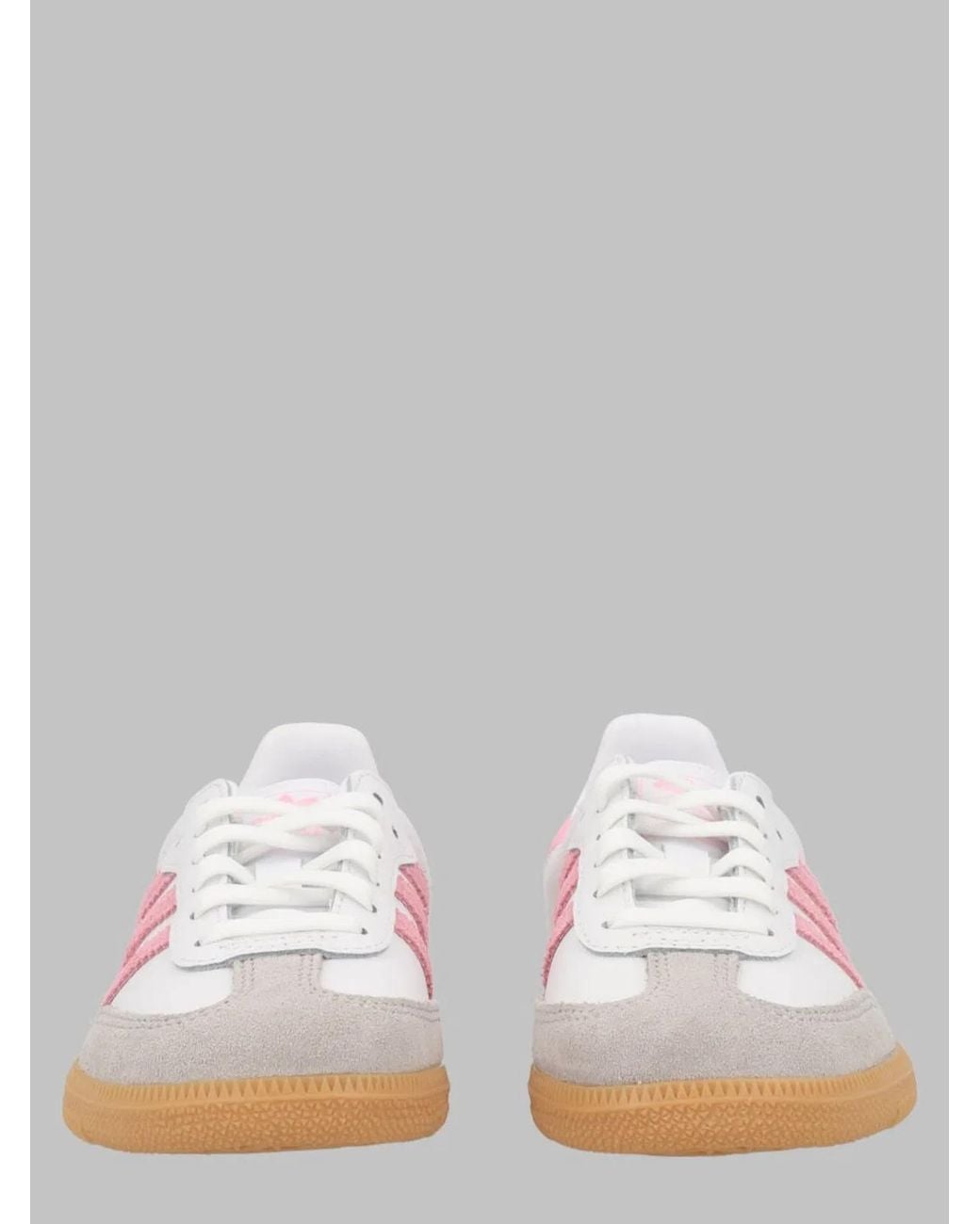 Adidas Originals White Mini Classic Samba Og Sneakers