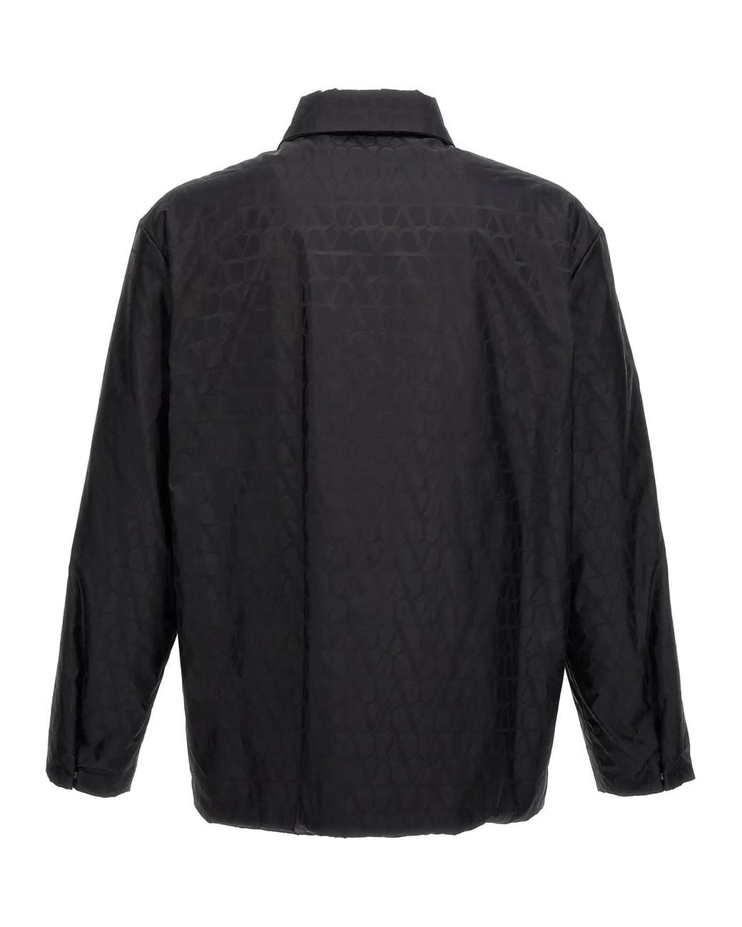 Valentino Garavani Black 'Toile Iconographe' Reversible Jacket for men