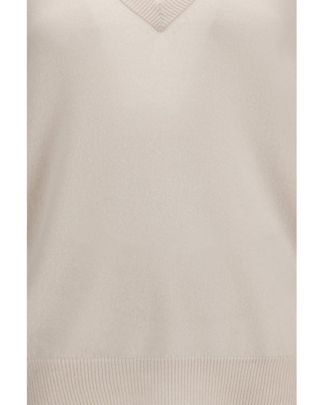 Extreme Cashmere White N°492 Ben Cashmere Sweater Kashmir/Capra Hircus
