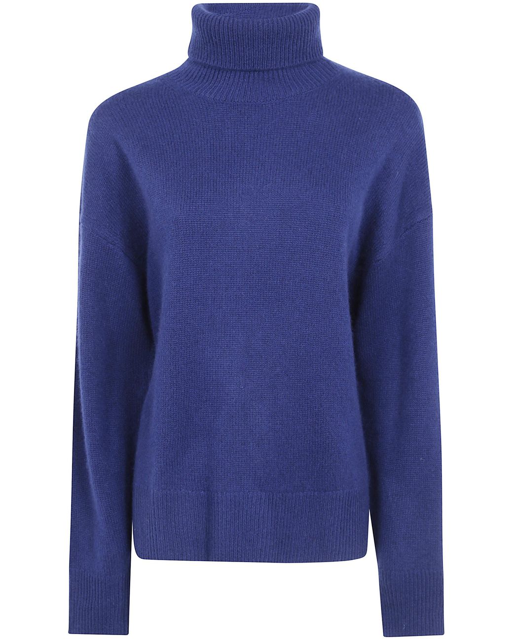 ABSOLUT CASHMERE Blue "Bertille" Turtle Neck Sweater