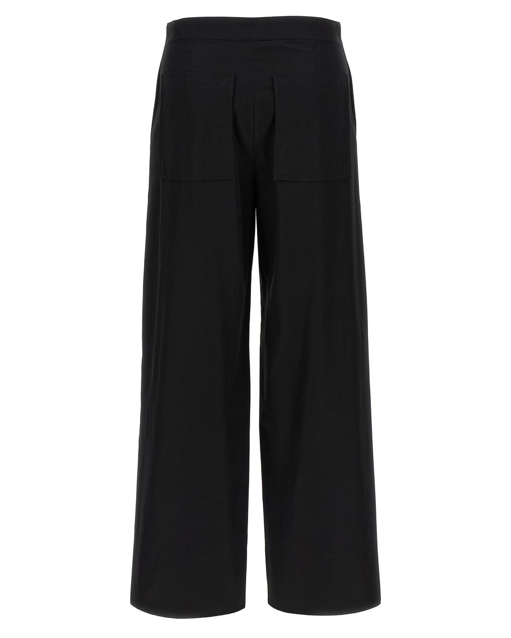 Totême Black 'Twisted Seam' Pants