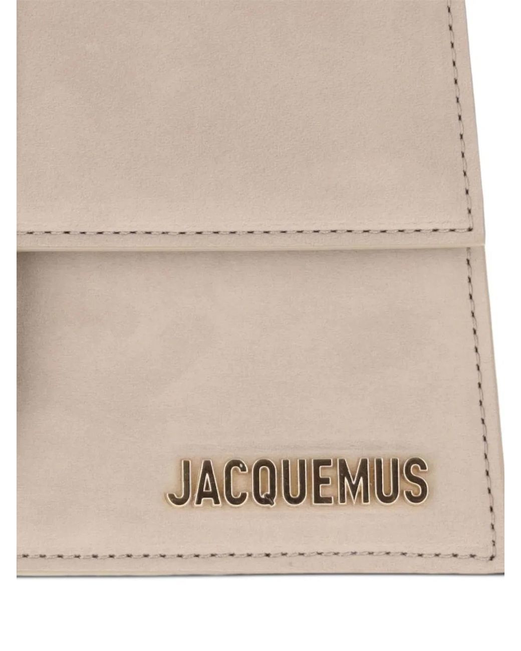 Jacquemus Natural Large The Bambino Magnetic-Closure Crossbody Bag